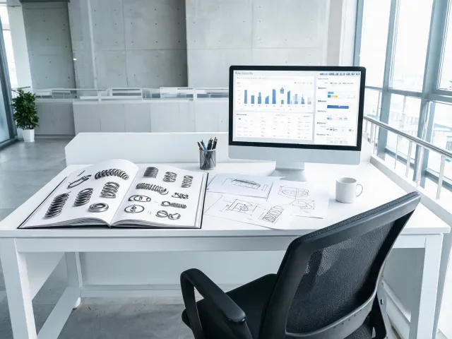 Customer support desk for spring quotes