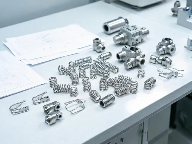 Springs for fluid control mechanisms