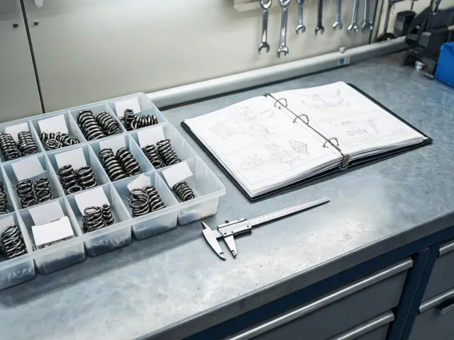 Replacement springs for maintenance teams